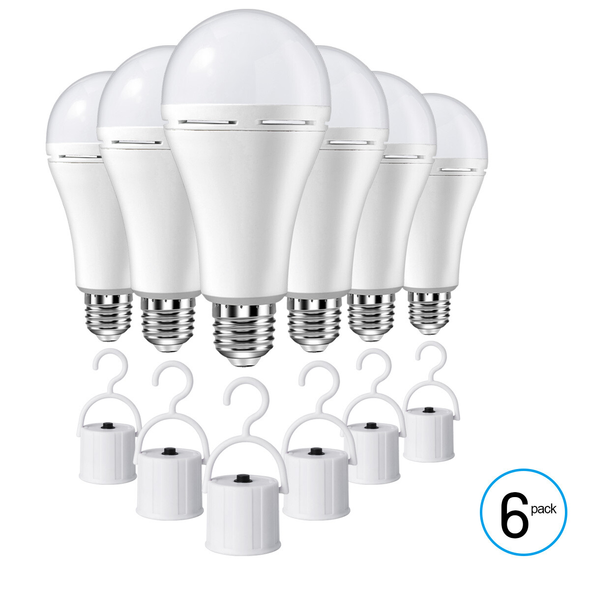 9W(60W) Led Bulb Rechargeable LED Light Bulbs with Battery backup Emergency