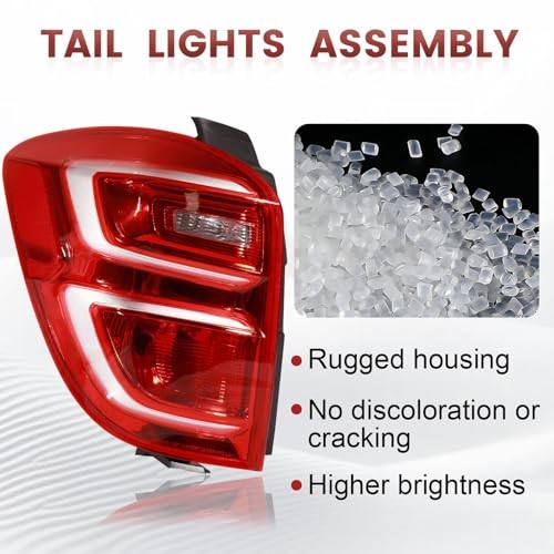 Tail Lights Assembly Compatible with Chevy Equinox,Left Driver Side 2016 2017