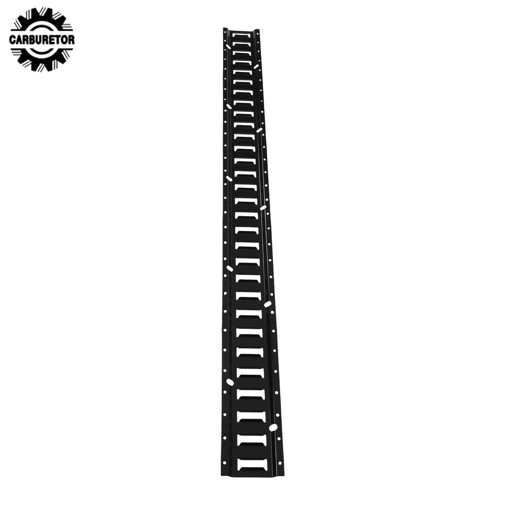 32 Pcs 5 Ft Black E Track Rails Complete Kit With Mounting Hardware For Cargo