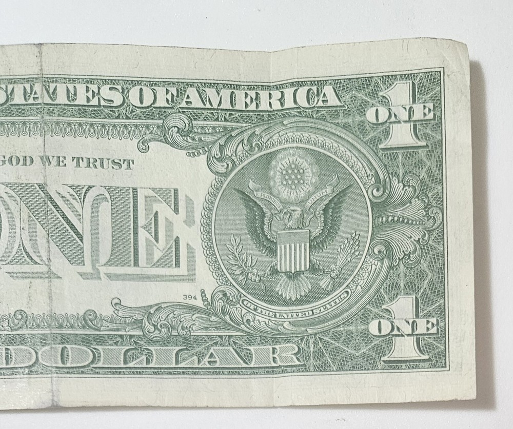 $1 Silver Certificate 1957B Blue Seal