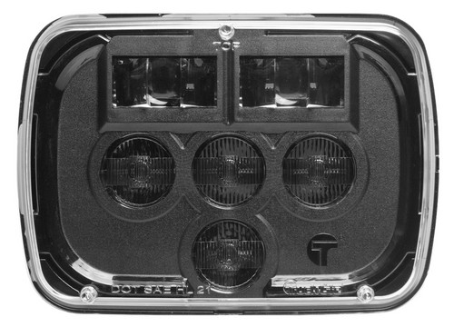 Truck-Lite 37450C 5" X 7" LED Projector Headlight Ford GM Van Jeep XJ YJ