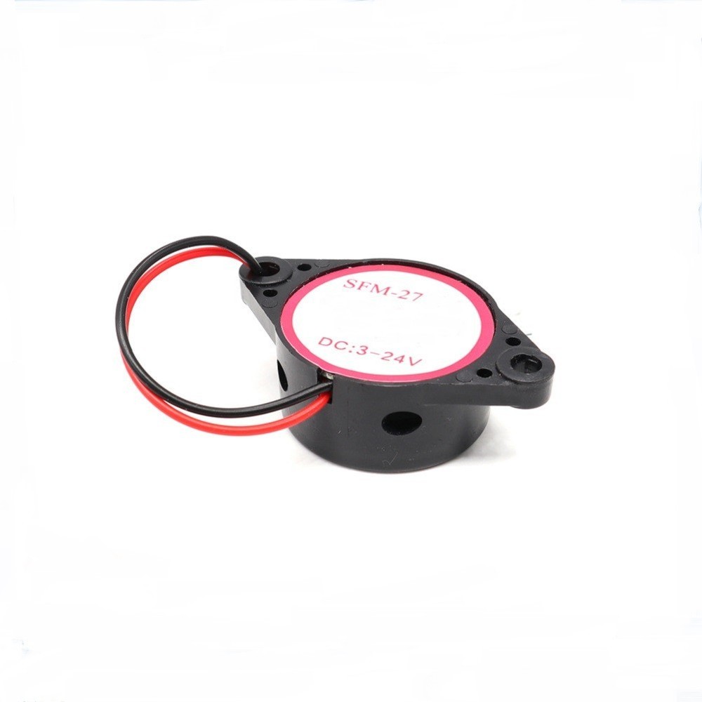 Electronic Buzzer Tool Plastic -20��C To +45��C 100dB 11cm Wire 5Pcs/Set