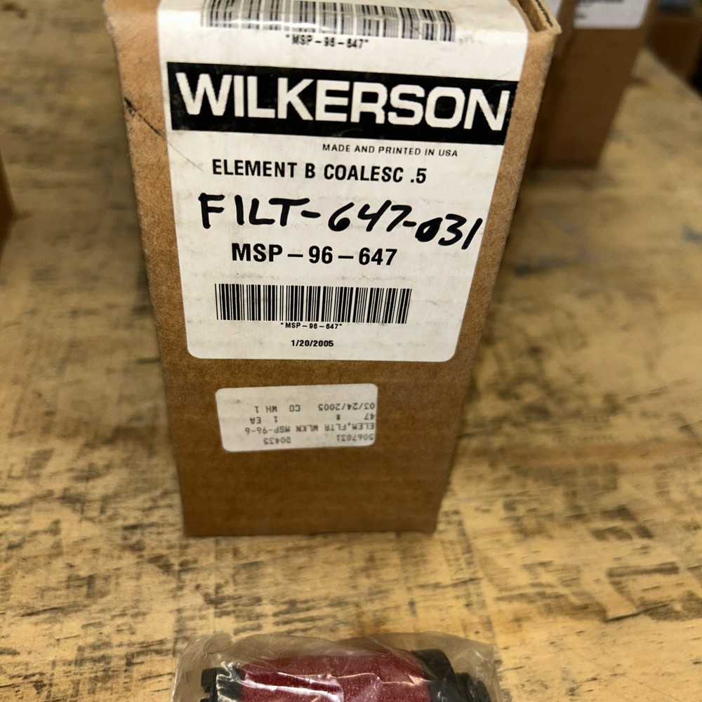 Wilkerson Element Filter MSP-96-647
