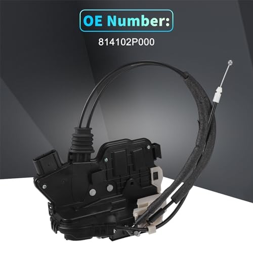 Replacement Rear Left Driver Side Power Door Lock Actuator Motor with Cable