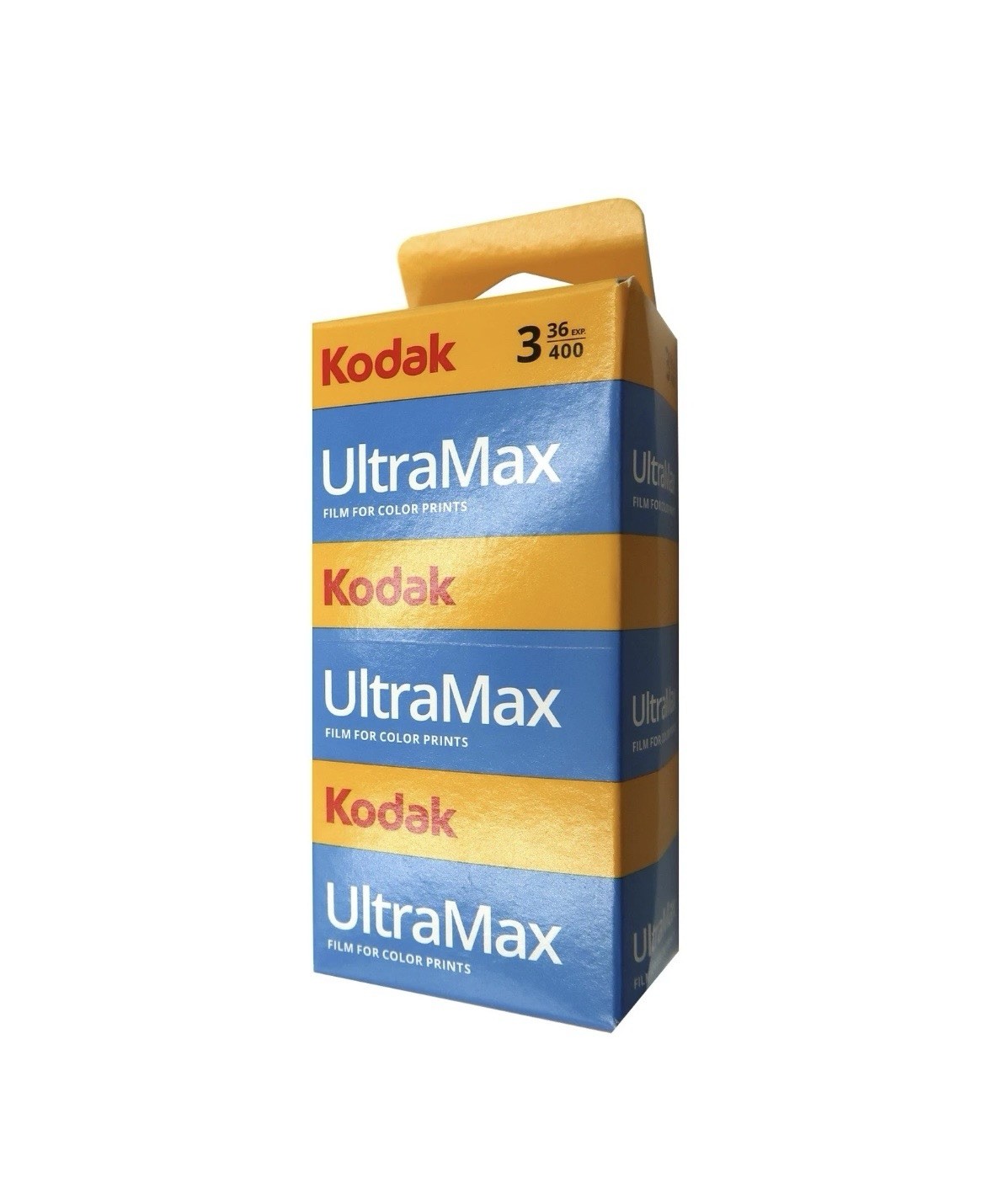 Kodak UltraMax 400 Color Negative Film (35mm, 36 Exposures) - 3 Pack