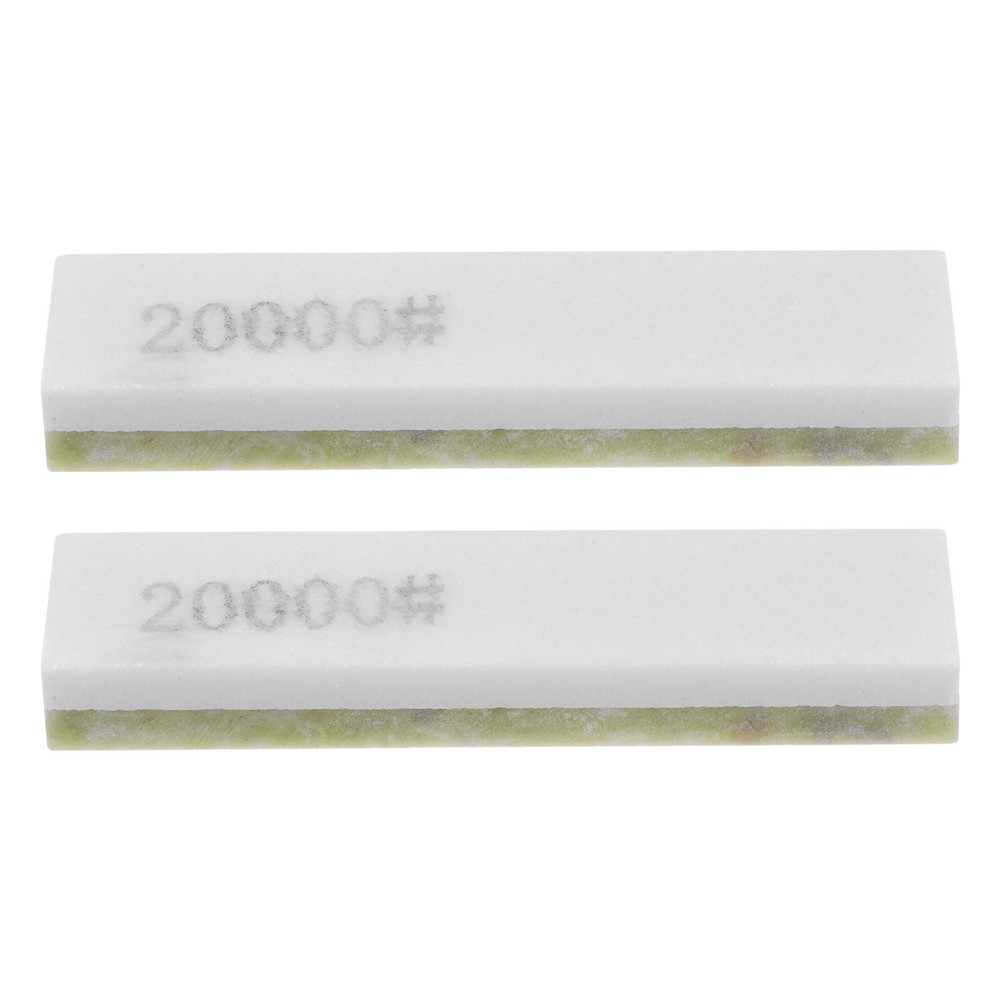 2pcs Knife Sharpening Stone Set Rectangle 10000/20000 Grit