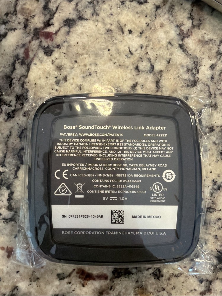 New Bose SoundTouch Wireless Link Adapter Model 422921