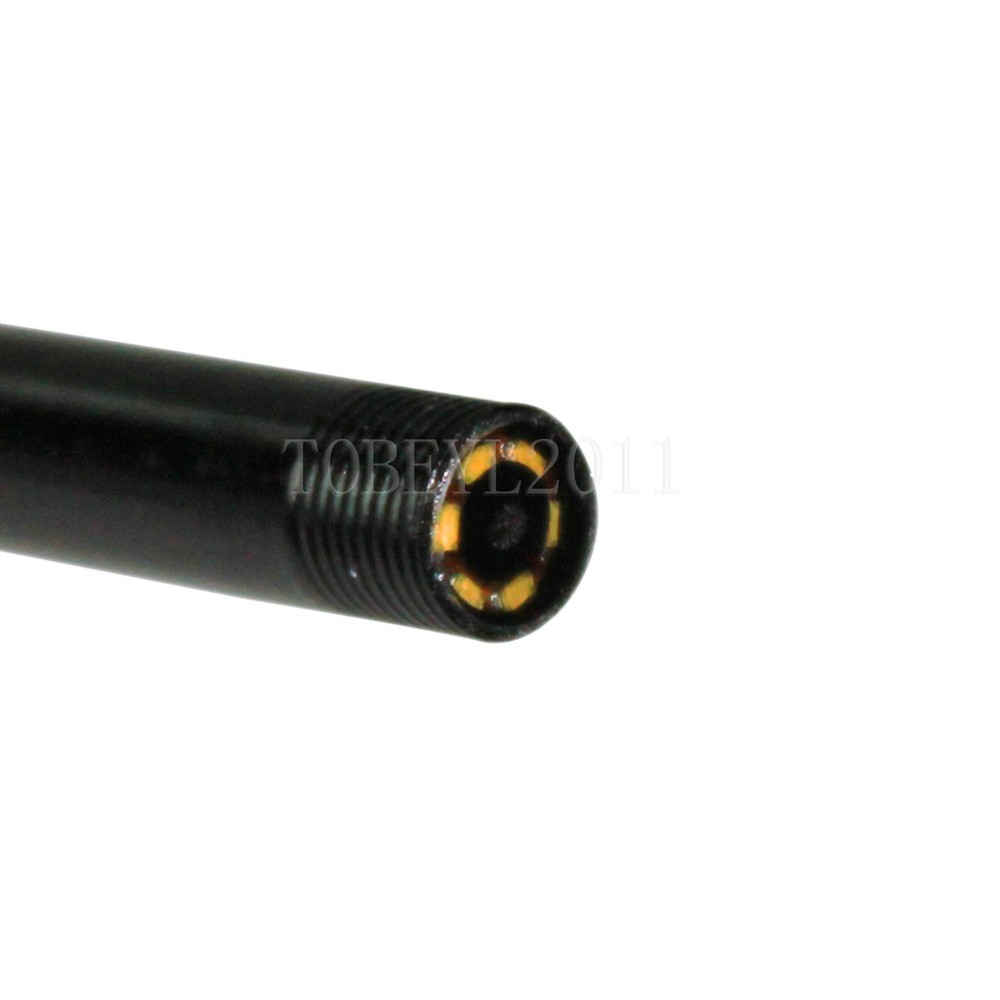 USB Snake Endoscope 5.5mm 2m Borescope Camera Inspection For Android PC Laptop