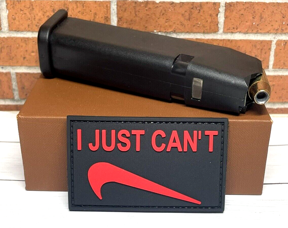 PVC Tactical Morale Patch, I Just Can't Patch, Funny Meme Gun Patch