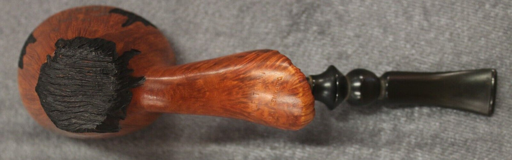Denmark IRC HALF TOWN Wood Smoking Pipe