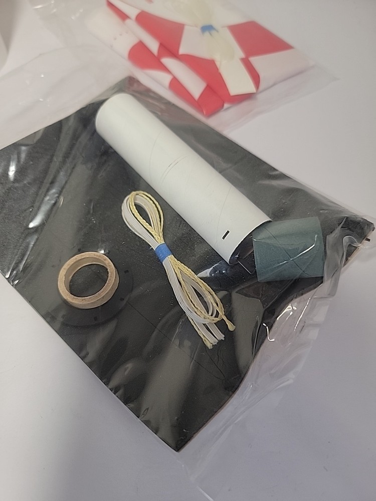 SpaceX Falcon 9 and Fairing Model Rocket Kit. Please Read Description Incomplete