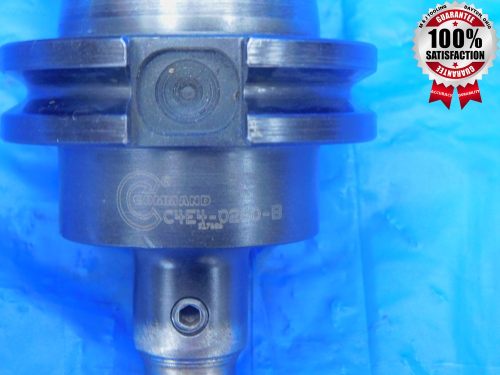 CAT40 COMMAND 1/4 I.D. SOLID END MILL TOOL HOLDER .25 C4E4-0250-B