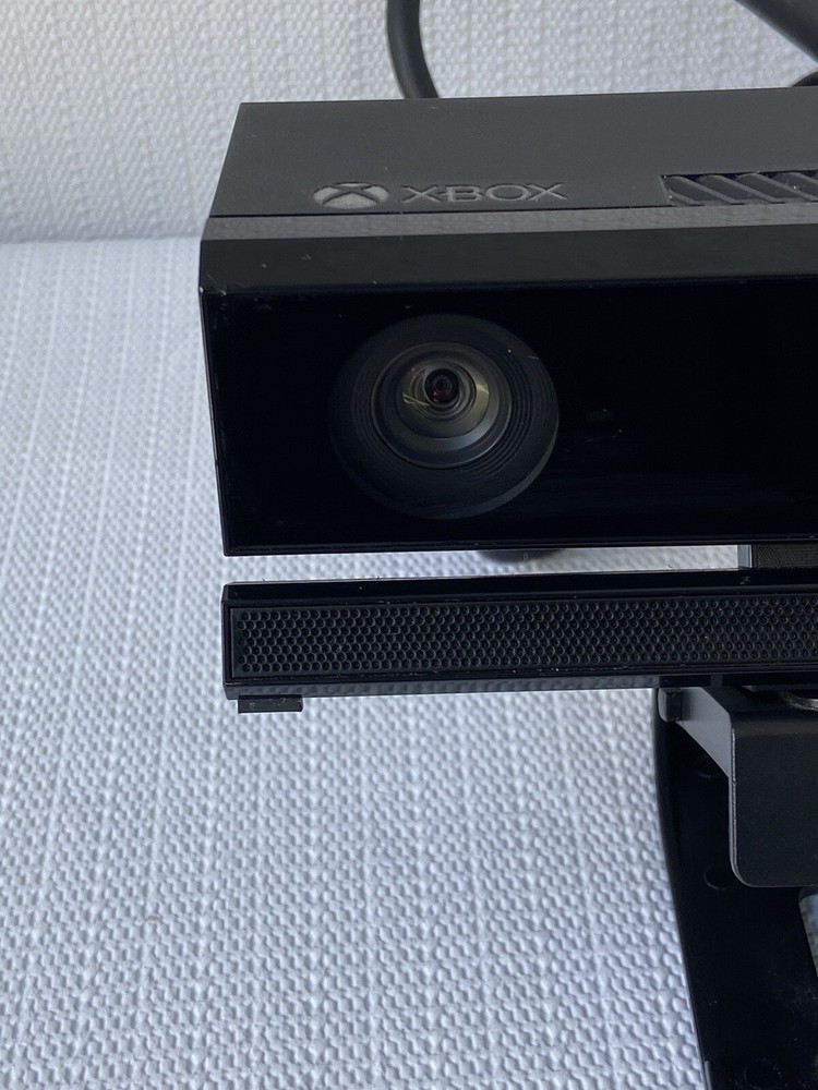 Microsoft Xbox One Black Kinect Sensor - Model 1520 + Clip TV Stand Bundle