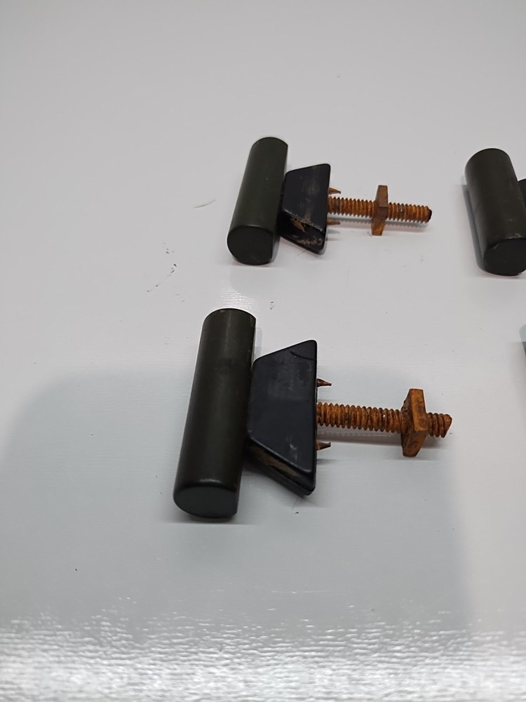 green bakelite door handles or drawer pulls