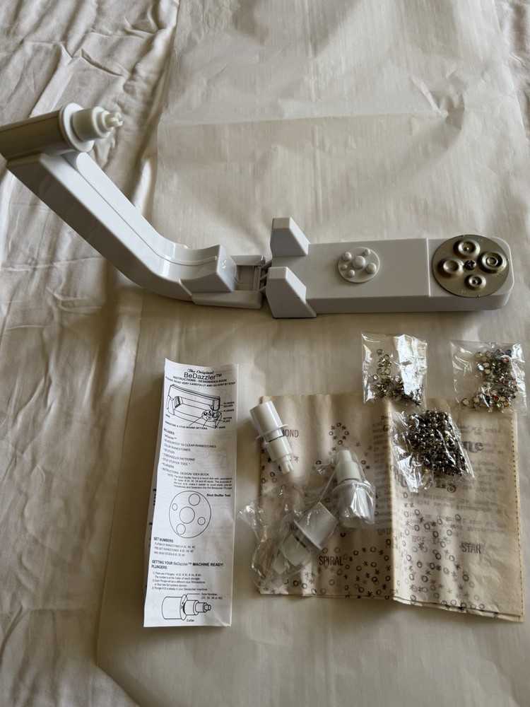 BeDazzler rhinestone stud setting kit Setter tool NOT COMPLETE
