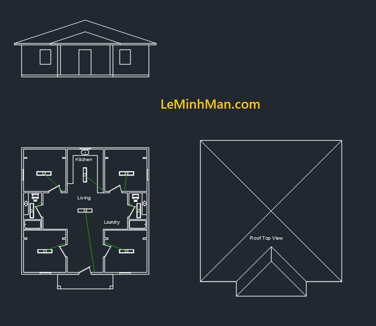 Square House Plan