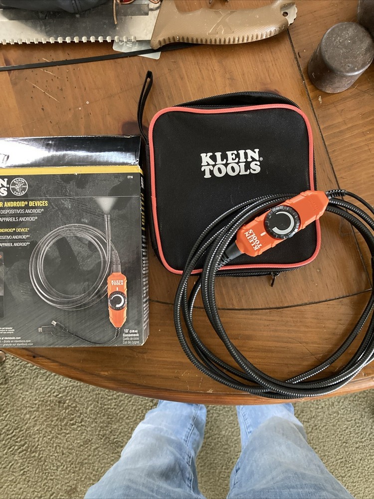 BRAND NEW Klein Tools ET16 Borescope Camera for Android Device