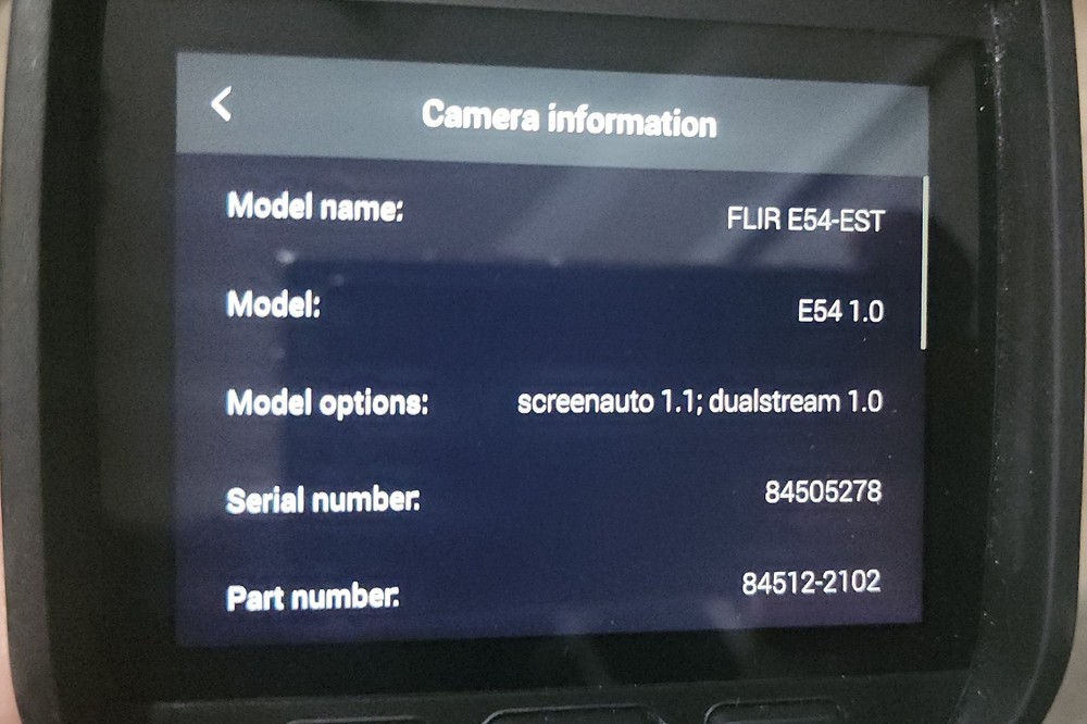FLIR E54-EST Thermal Imaging Camera