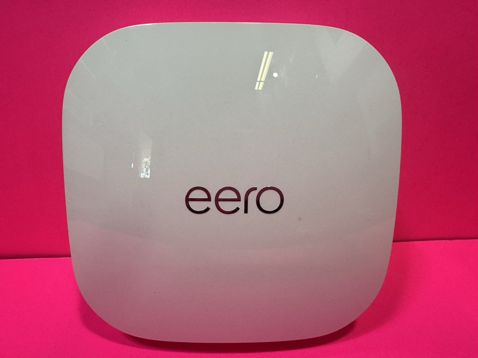 Eero Pro 6E Tri-Band Mesh Wi-Fi 6E S010001 white & Cat7 3" (Frontier Powered)