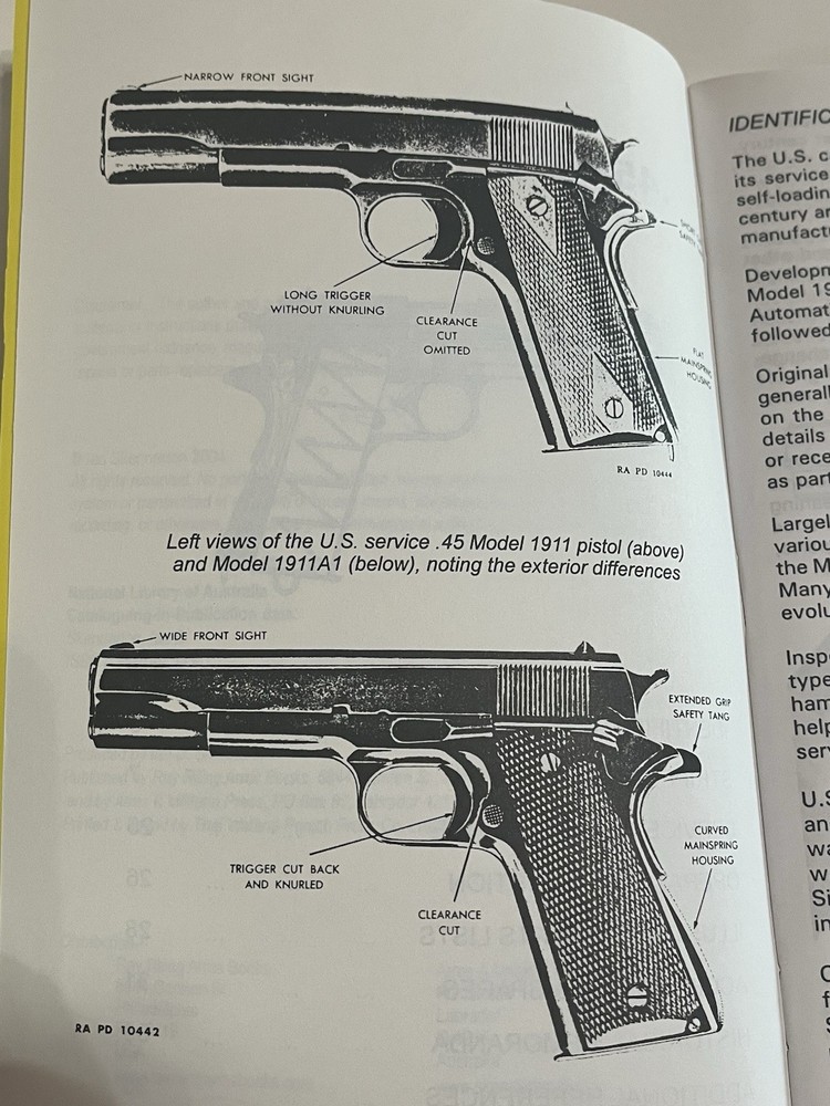 .45 Pistol M1911A1 Handbook