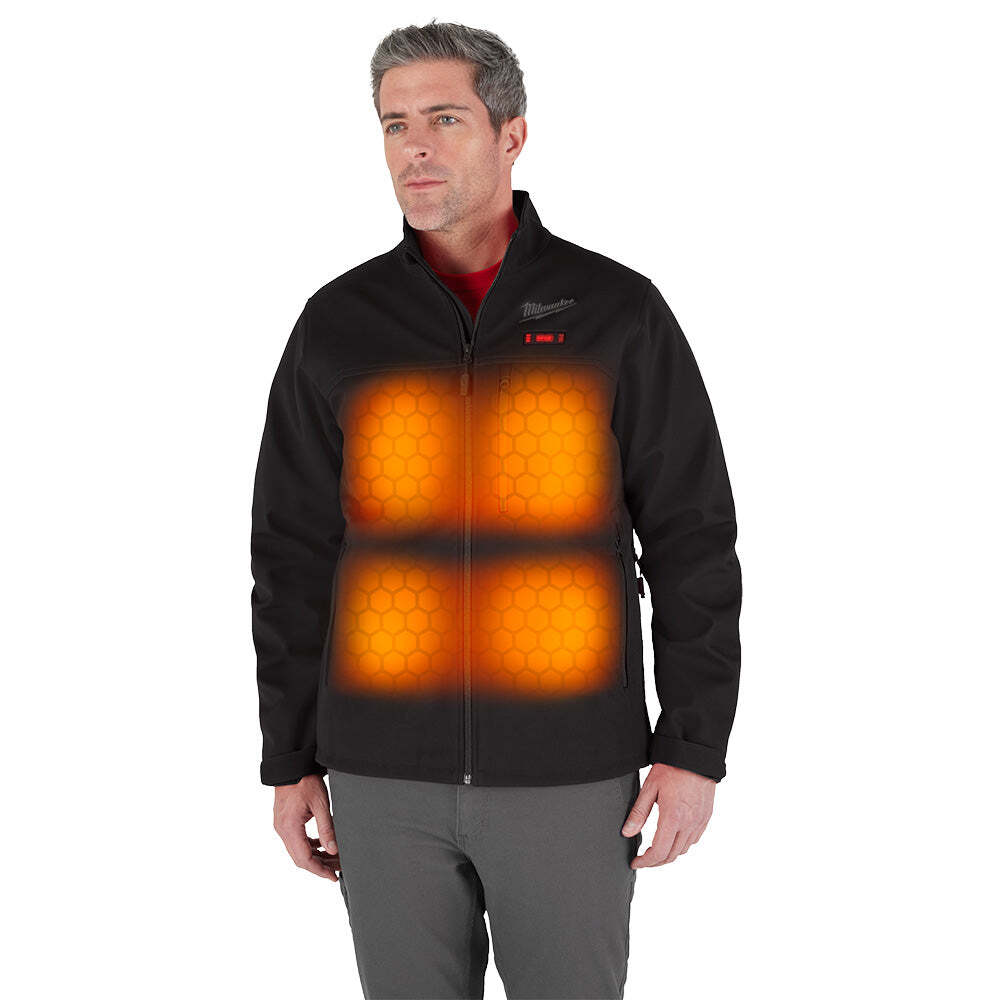 Milwaukee M100B-20M M12 12V Durable Li-Ion Heated TOUGHSHELL Jacket - Bare Tool