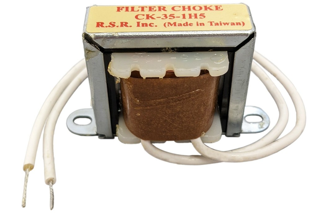 Filter Choke - Value: 1.5H, DC mA: 10, DC RES: 70