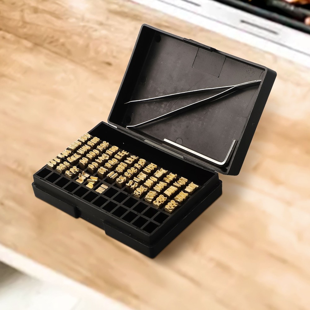 Coding Machine Printing Font 120 Pcs Copper Character Printing Accessories