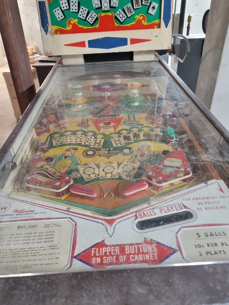 River Boat Williams 1964 Pinball Machine