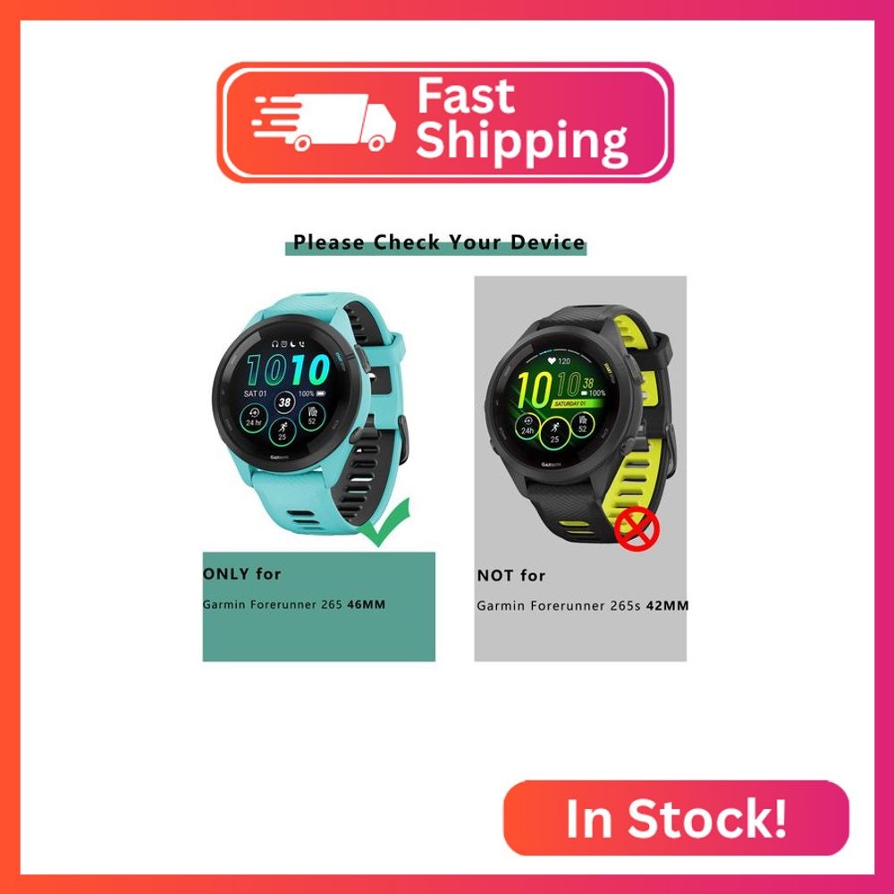 [1+4Pack] Case with PMMA Screen Protector Compatible with Garmin Forerunner 265