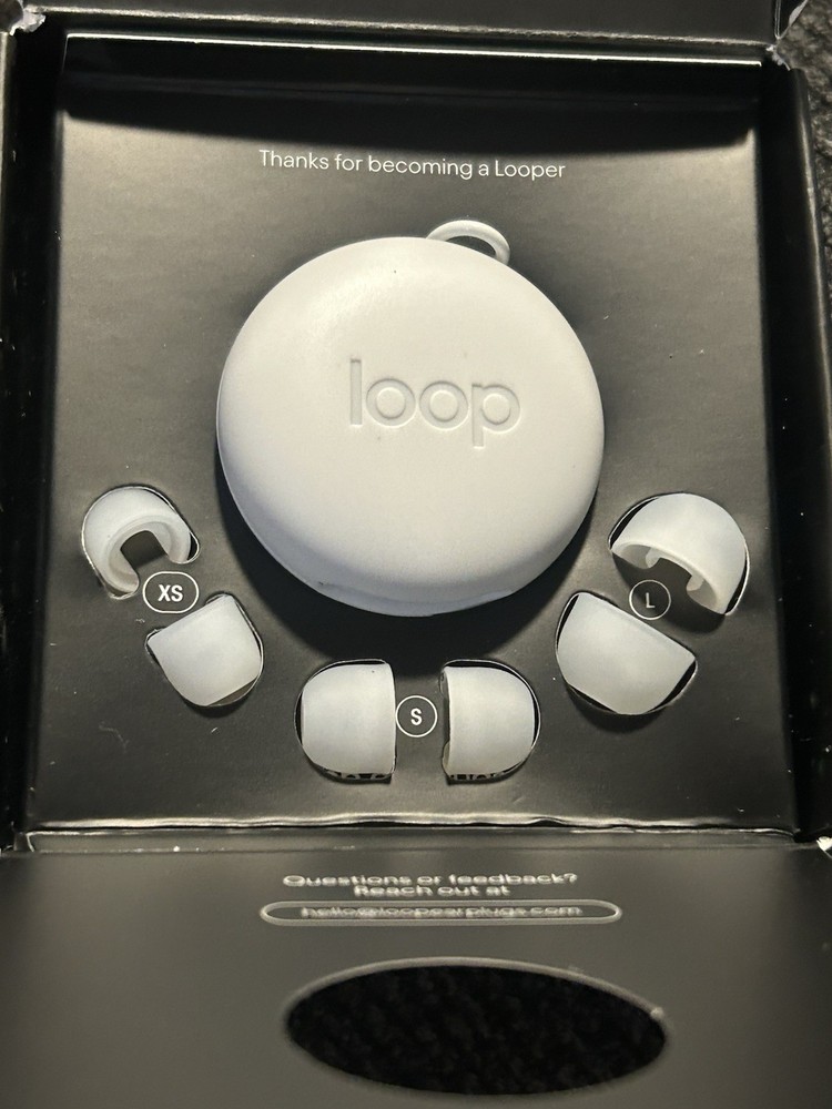 Loop Earplugs Switch 2 Silver NEW