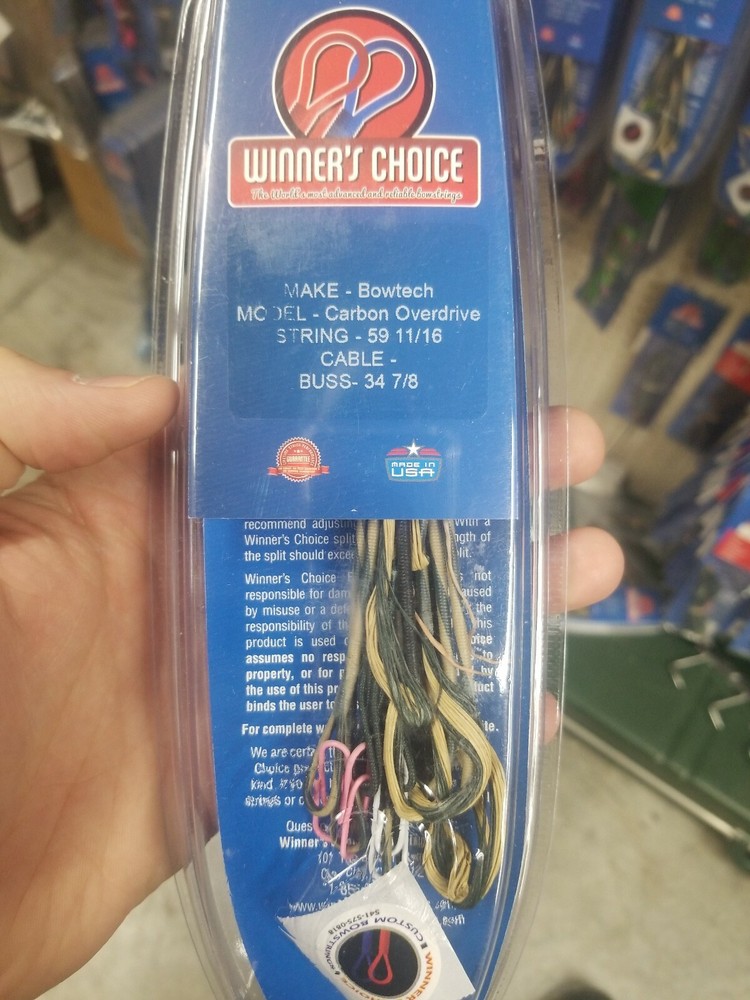 Winners Choice String & Cable for Bowtech Carbon Overdrive