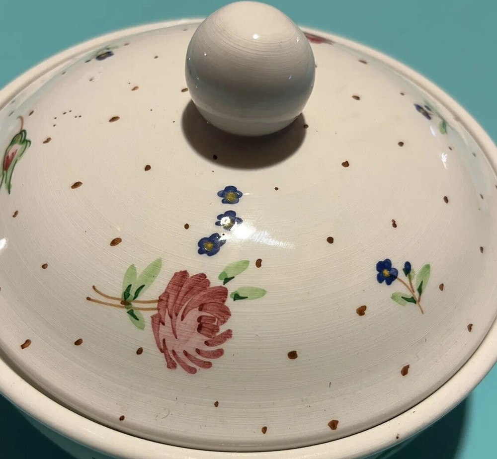 laura ashley covered powder or candy dish