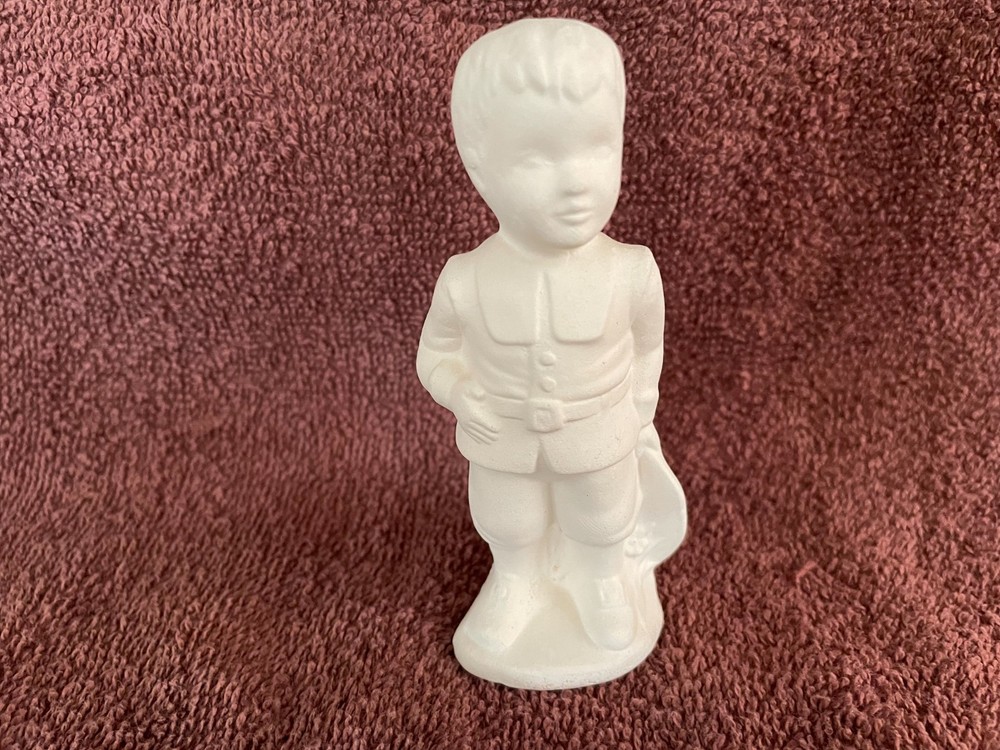 Pilgrim Boy Ceramic Bisque Ready-to-Paint