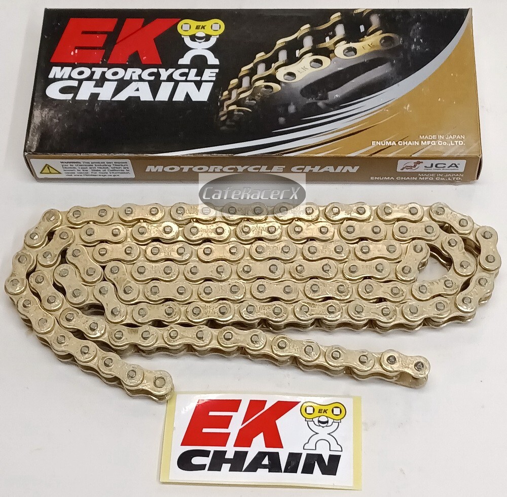 EK 420X120 Chain GOLD SH Made in JAPAN GROM CR85 CRF150R KX65 KX85 KTM65