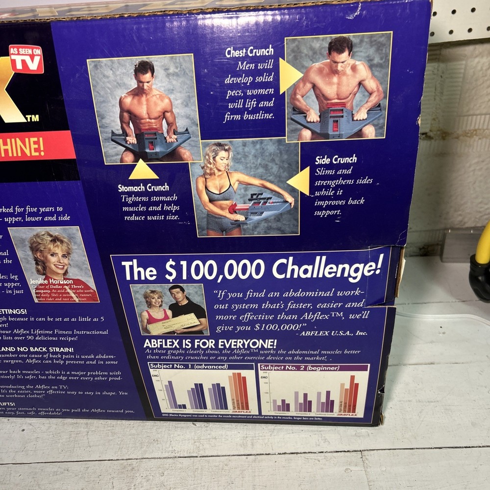 1990s ABFlex Rapid Abdominal workout Development Machine AB Flex As Seen on TV