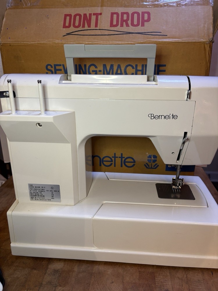 Bernette 705 Sewing Machine Preowned With Original Box & Manual Clean