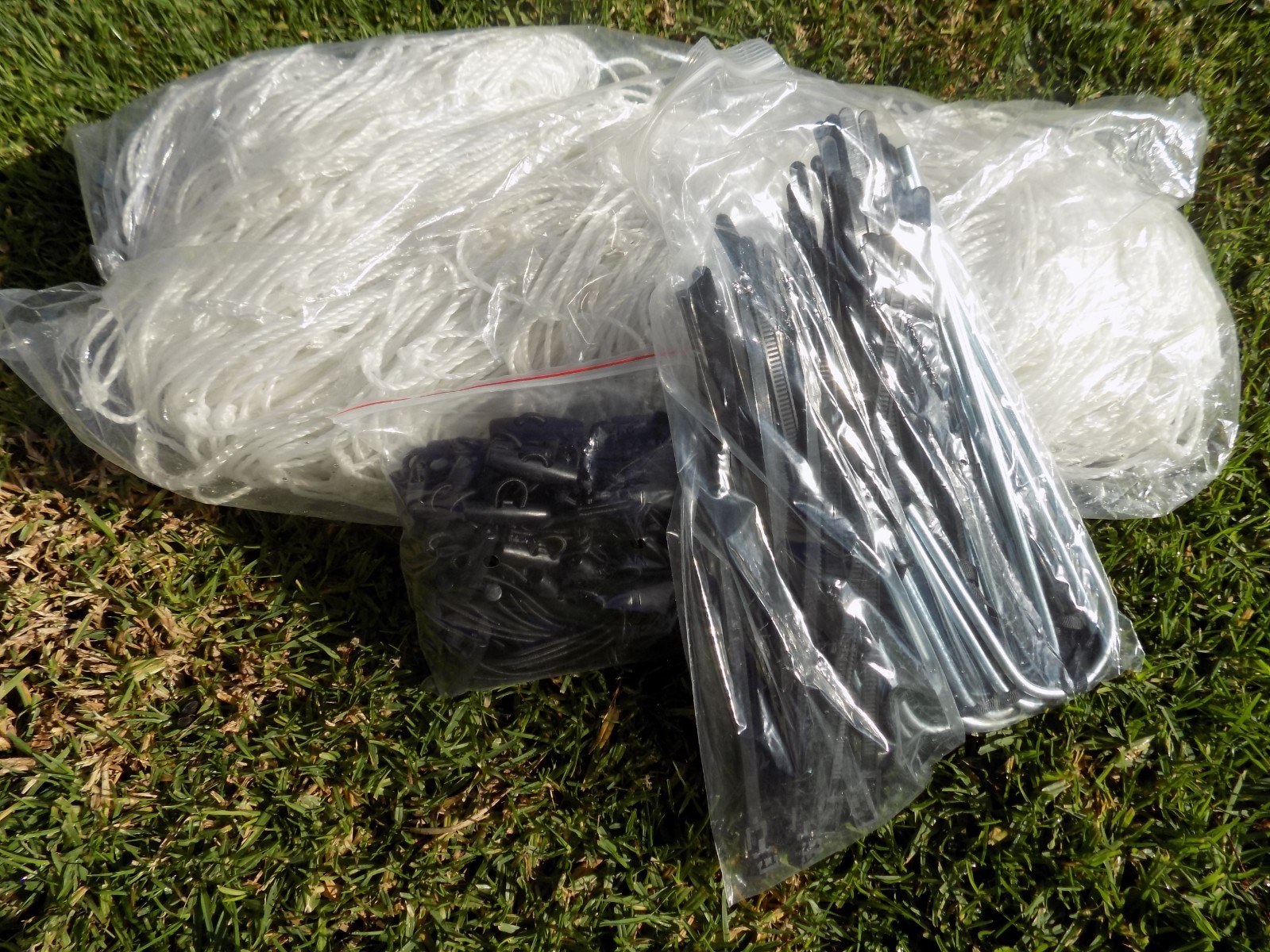 USED PASS Premier® 24X8 FT. FIFA/MLS Size Heavy Duty Steel Soccer Goal(One-Net)