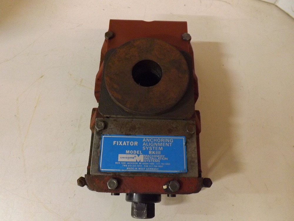 UNISORB MODEL RKIll FIXATOR, ANCHORING ALIGNMENT SYSTEM W/ PAD & RING