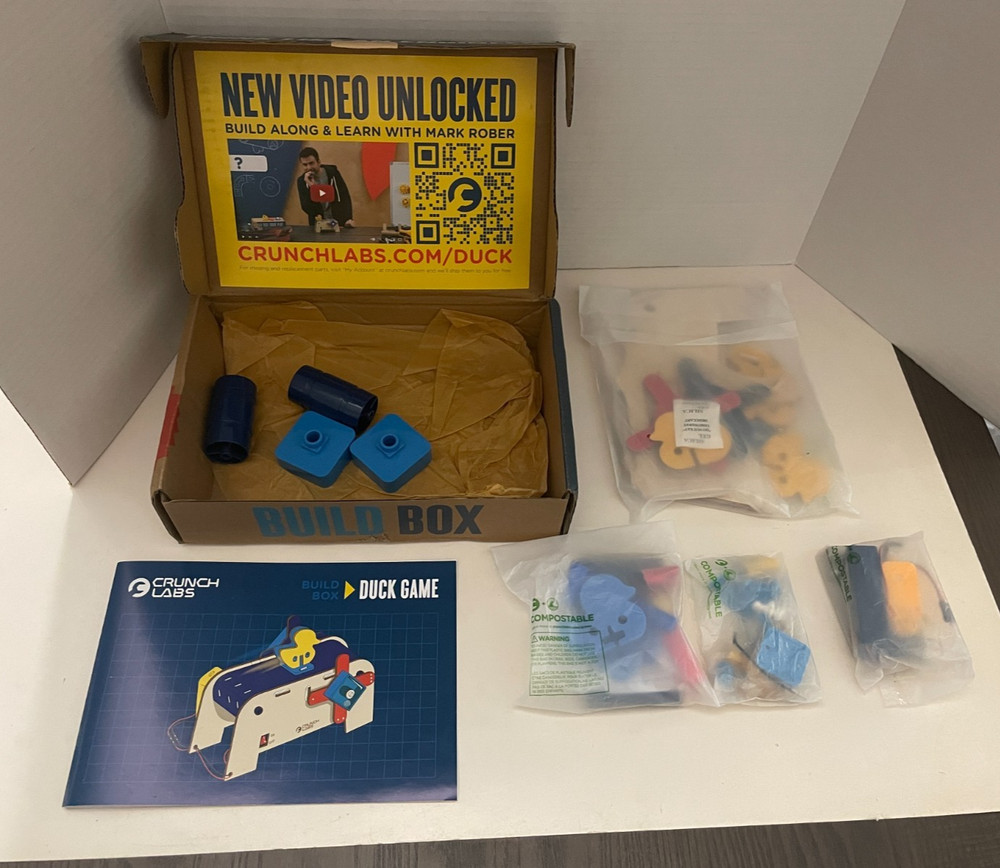 -Open Box- Crunch Labs Duck Game Mark Rober Build Box