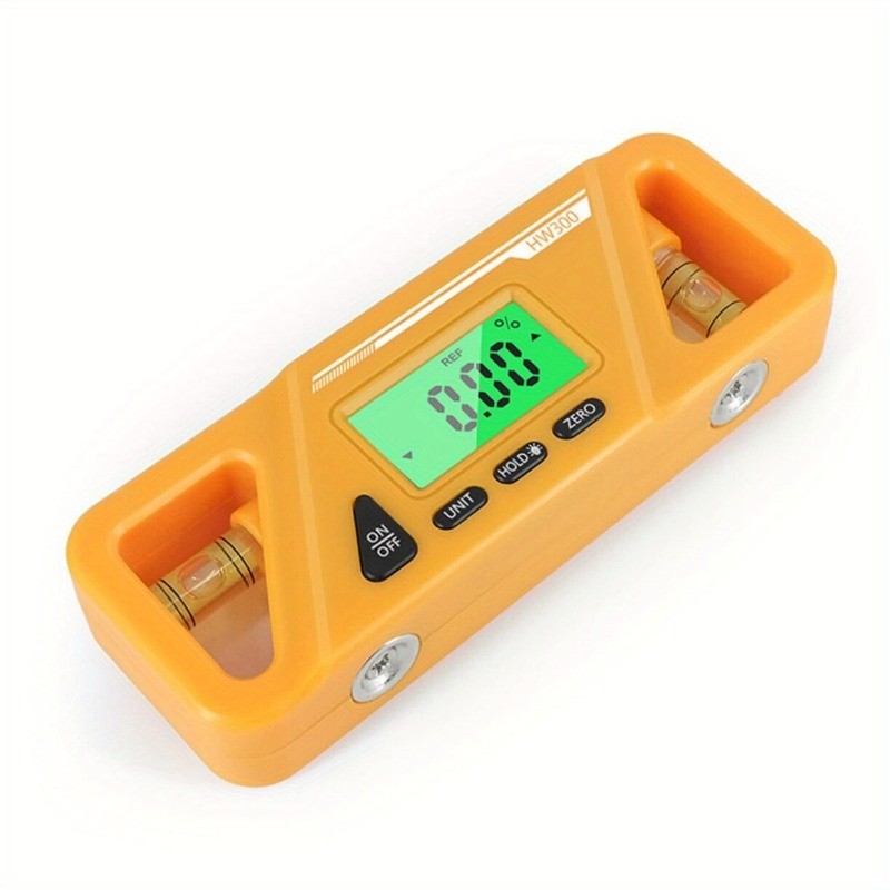 1PC Digital Inclinometer Digital Protractor Inclinometer Horizontal 90 Degree US