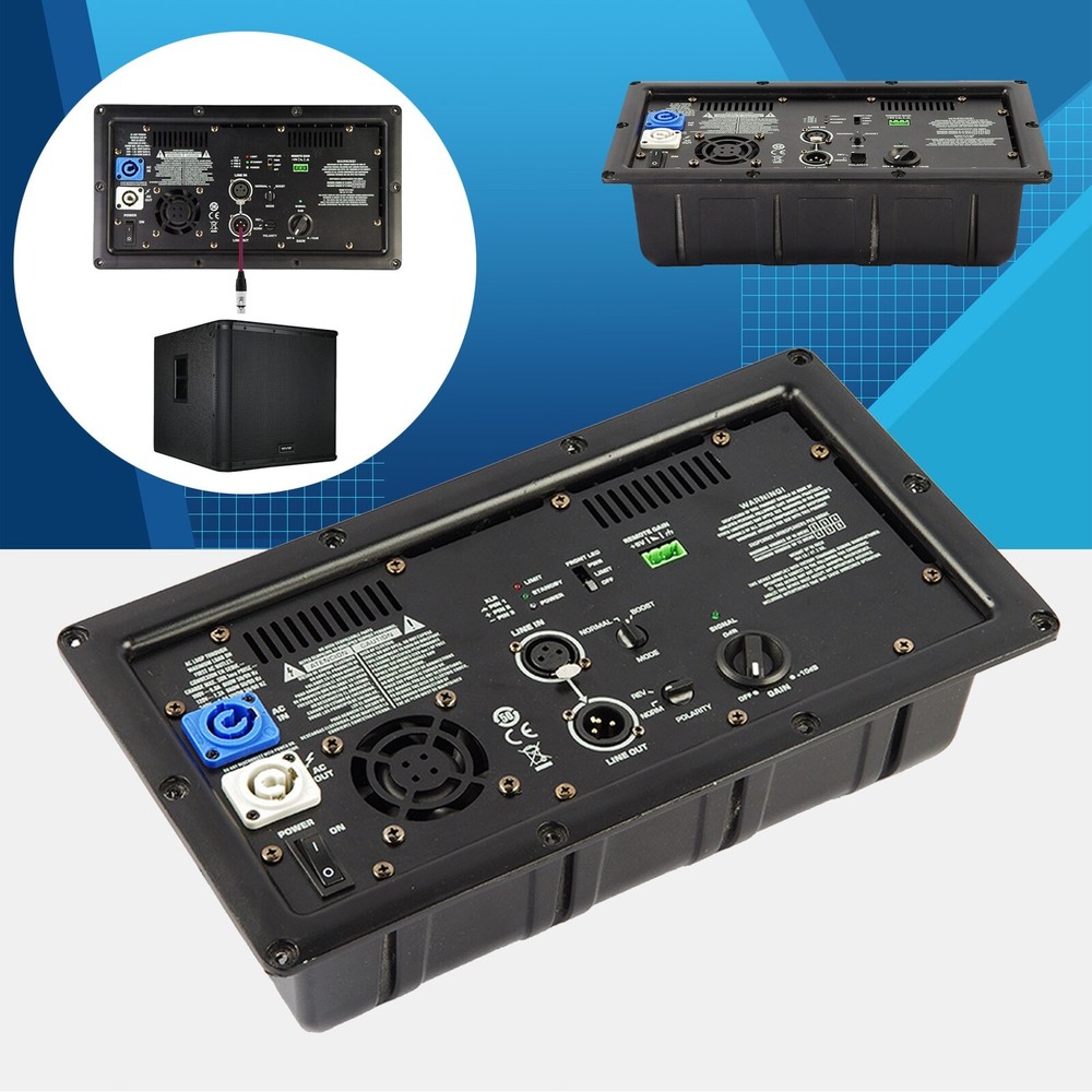 Professional Power Module Subwoofer Continuous Class D Active Power Amplifier
