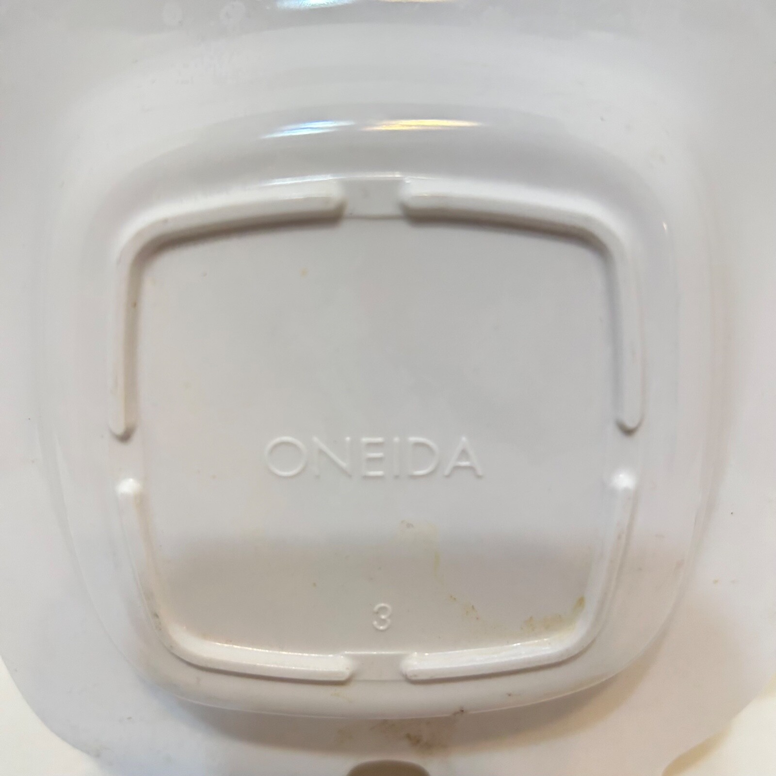 Vintage 1994 Oneida Meal Time Railroad Toddler Replacement Melamine Bowl 5.5x7"