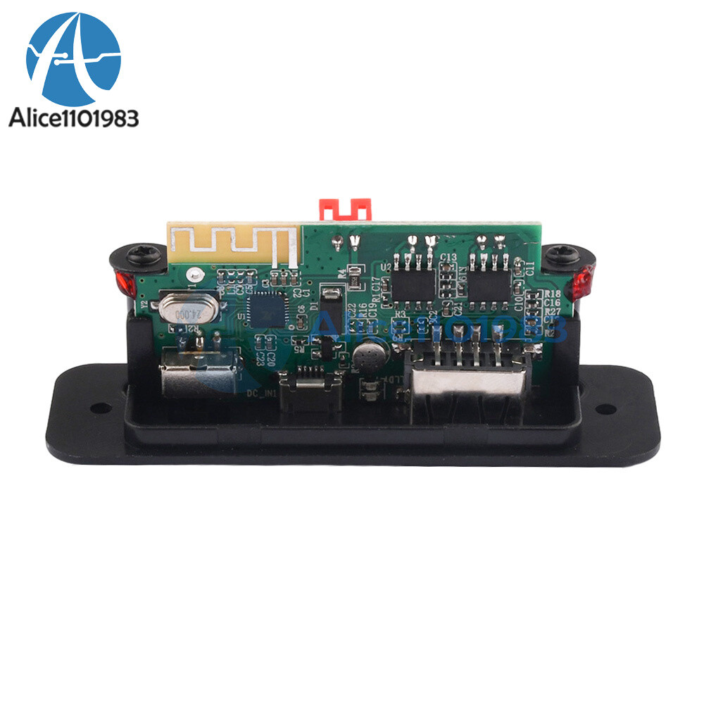 DC5V Bluetooth MP3 Player Decoder Board Car FM Radio Module 2*3W Amplifier