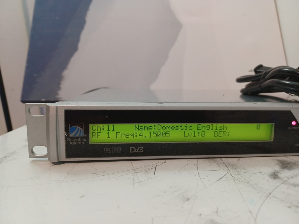 Cisco Scientific Atlanta D9850 PowerVu Program Reciever / Video Decoder USED