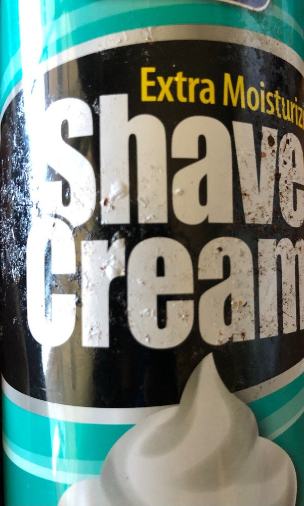 Shave cream stash can