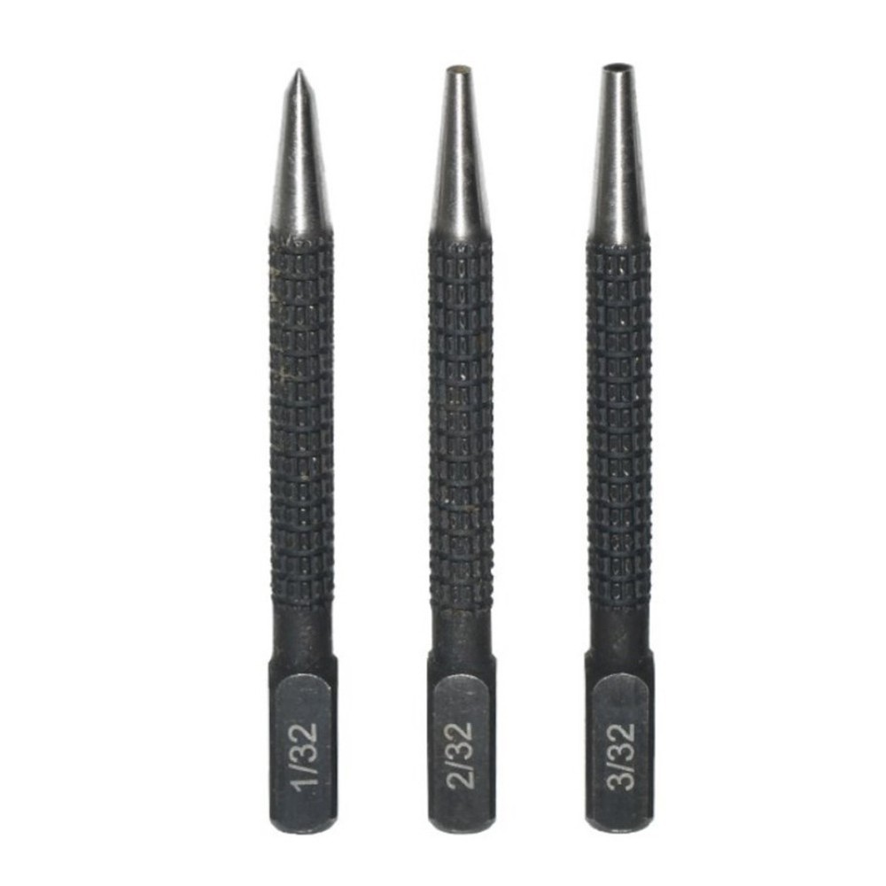 Professional Nail Punch Set with Multiple Sizes for Different Materials