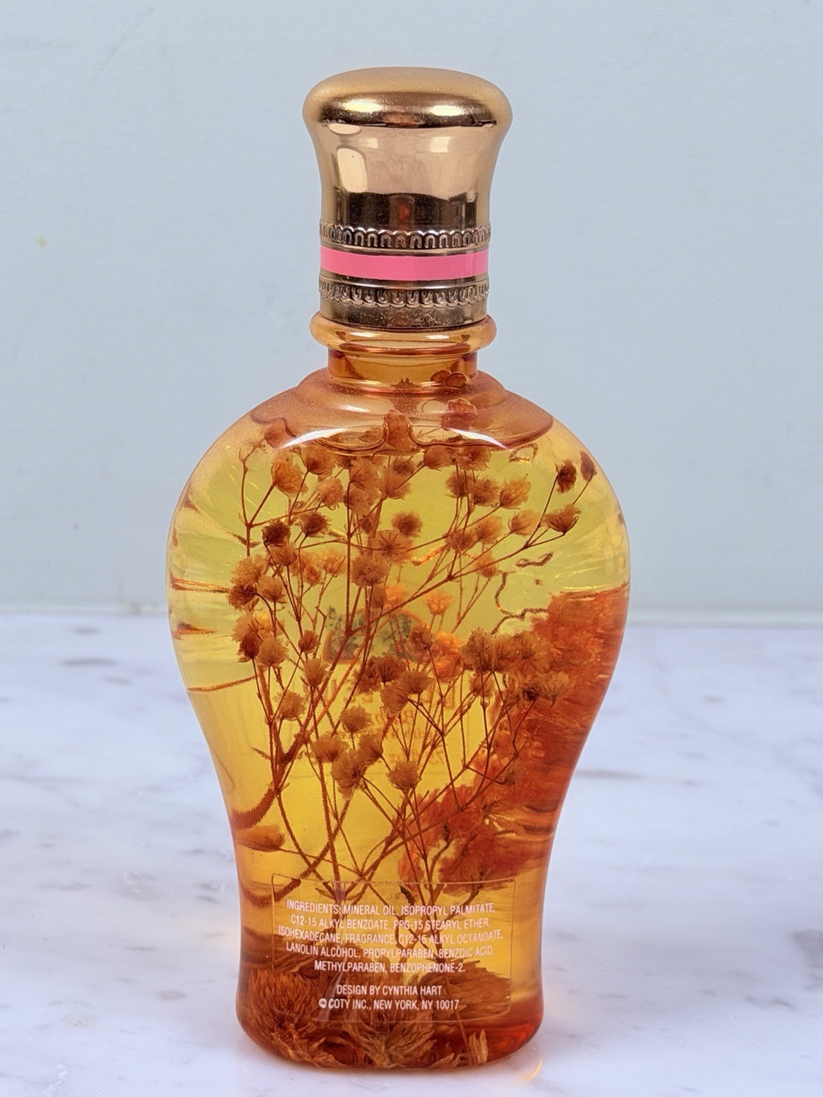 Coty L’Effleur Bath Oil Wildflowers 7.9oz Vintage New Old Stock Rare Bottle