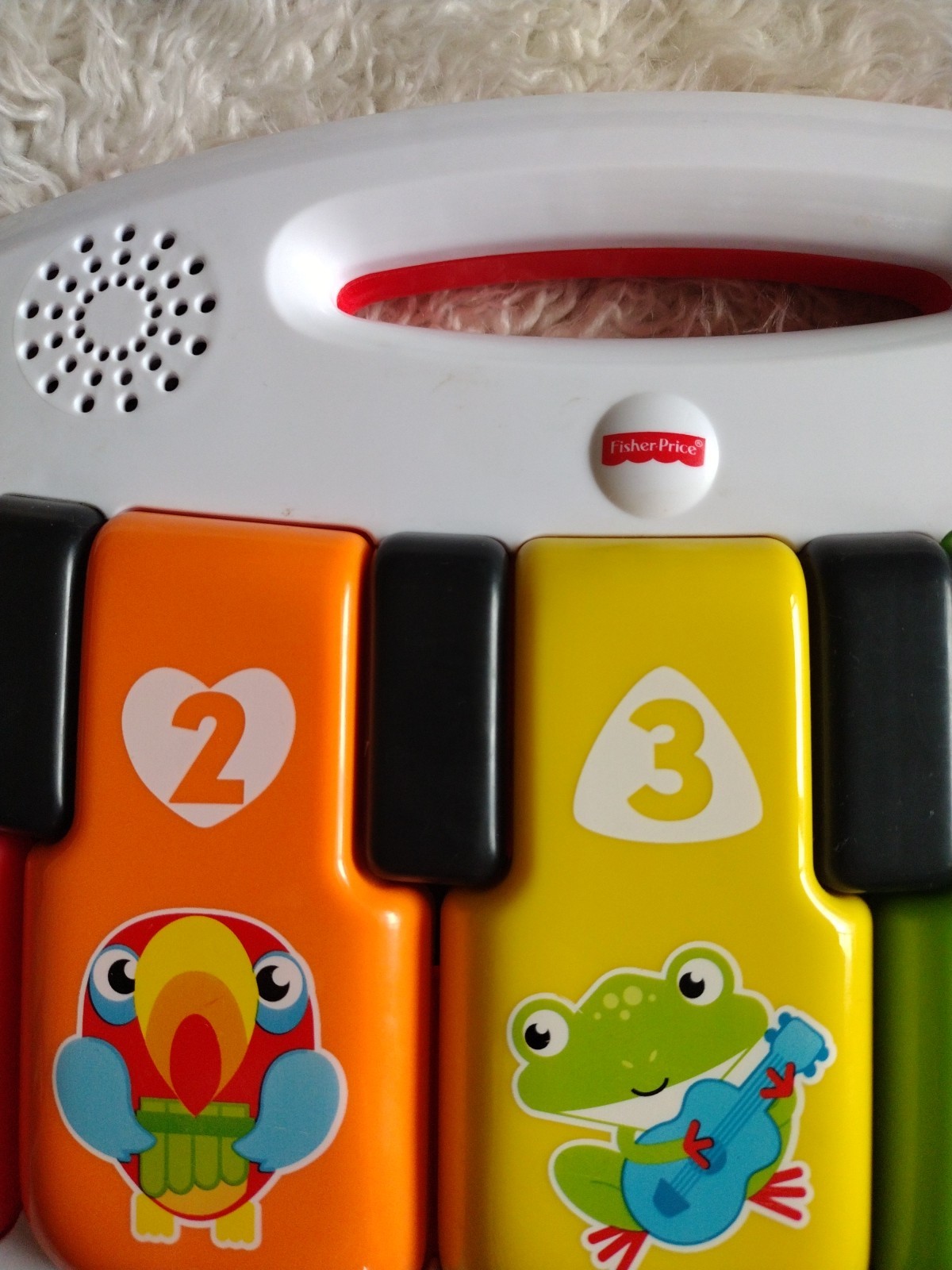 Fisher Price Deluxe Kick and Play Gym Replacement Piano Keyboard Music WORKS