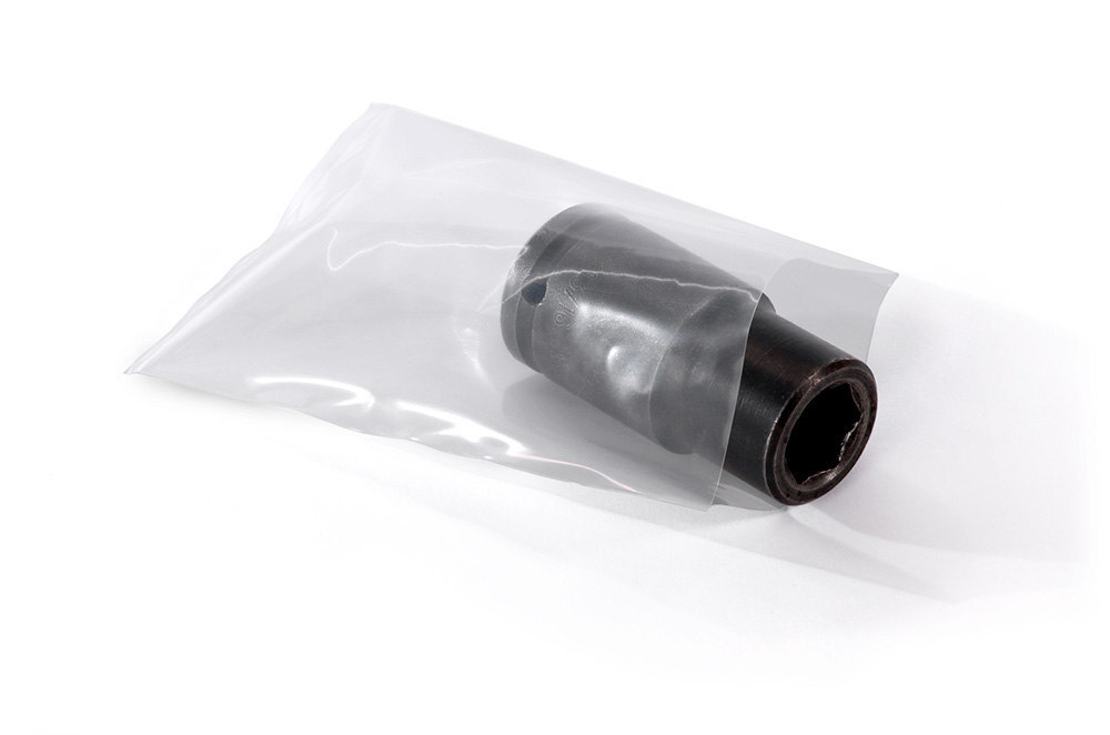 100 Pack Multiple Sizes Clear Poly Bags 4Mil Flat Open Top Plastic Packaging