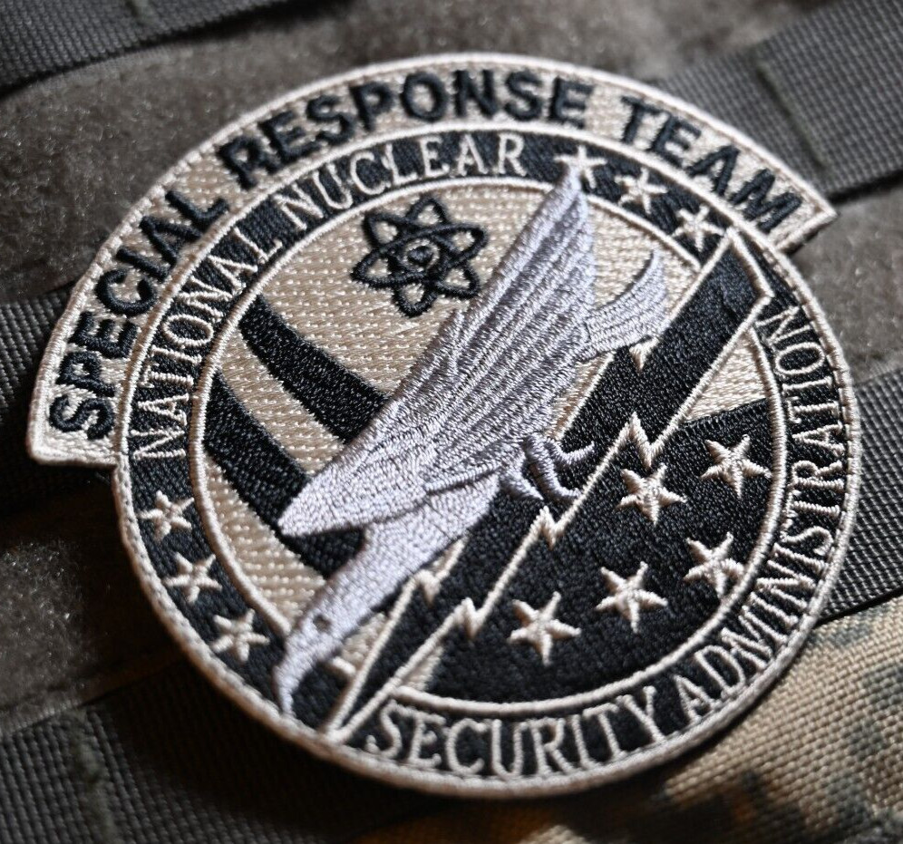 US NUCLEAR SECURITY ADMINISTRATION SPECIAL REACTION TEAMS SRT vêlkrö PATCH